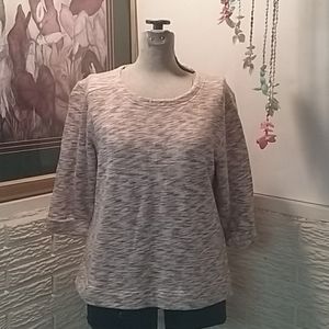 Coldwater Creek warm pullover 3/4 sleeve M 10-12